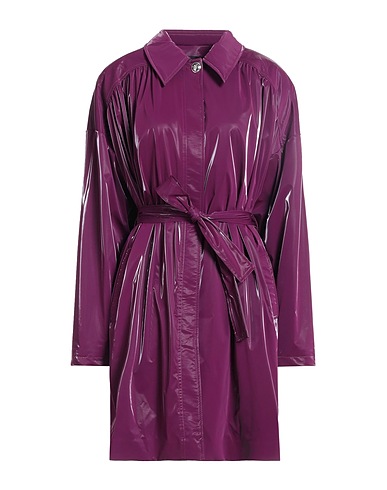 LES BOURDELLES DES GARÇONS Full-length jacket Mauve 63% Polyester, 37% Polyurethane