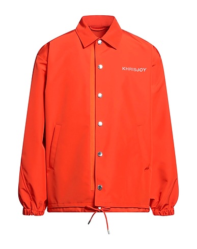 KHRISJOY Lange Jacke Orange 100% Polyester