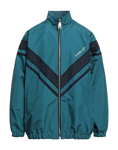 KHRISJOY Giubbotto Verde petrolio 100% Poliestere