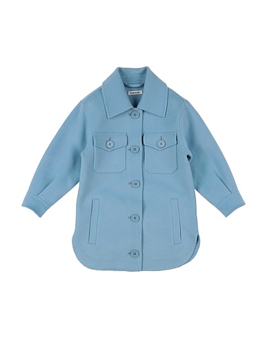 P.A.R.O.S.H. Coat Sky blue 90% Wool, 10% Cashmere