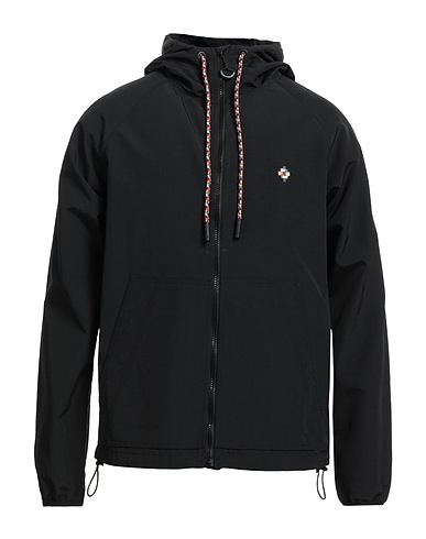 MARCELO BURLON Jacket Black 100% Polyamide, Polyester