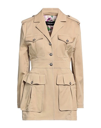 DOLCE&GABBANA Jacket Beige 97% Cotton, 3% Elastane