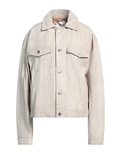 SWORD 6.6.44 Jacket Off white Soft Leather