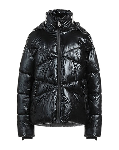 NIKKIE Shell  jacket Black 100% Polyamide, Polyester