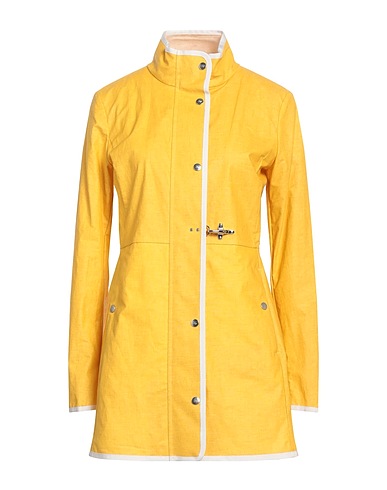 FAY Lange Jacke Ringelblume 50% Baumwolle, 50% Leinen, Viskose, Polyester