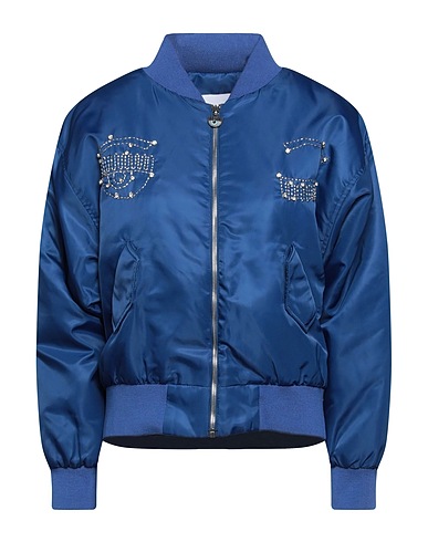 CHIARA FERRAGNI Bomberjacke Blau 100% Polyamid