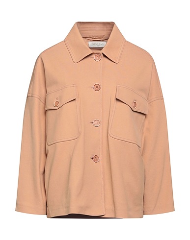 CIRCOLO 1901 Jacket Camel 98% Cotton, 2% Elastane