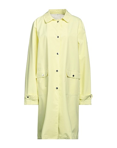 FLOTTE Full-length jacket Pastel yellow 100% Recycled polyester