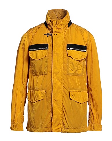 FAY Soprabito Giallo ocra 100% Poliammide, Poliestere