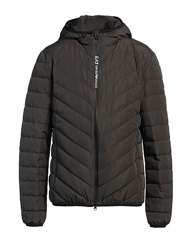 EA7 Piumino Antracite 100% Poliestere