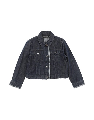 EMPORIO ARMANI Denim jacket Blue 100% Cotton