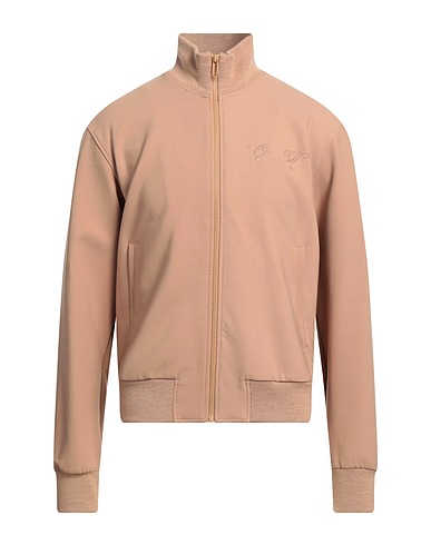 OFF-WHITE™ Bomber Sabbia 94% Lana Vergine, 5% Lycra®, 1% Poliammide, Lana, Elastan