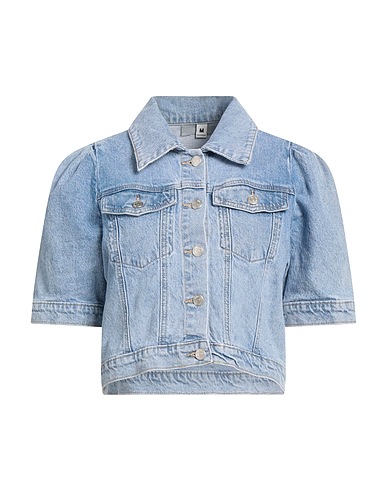 GILDA Denim jacket Blue 99% Cotton, 1% Elastane