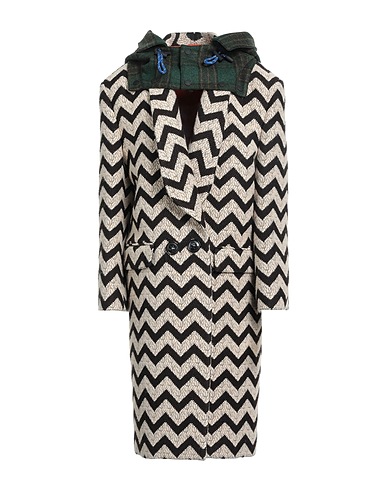 DSQUARED2 Cabanjacke & Zweireiher Elfenbein 49% Acryl, 30% Polyester, 21% Wolle, Schurwolle