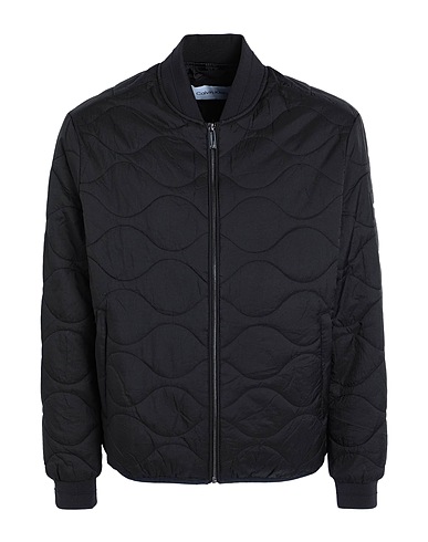 CALVIN KLEIN Bomber Black 100% Recycled polyester