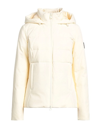 DEKKER Shell  jacket Ivory 91% Polyamide, 9% Elastane