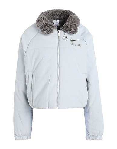 NIKE Steppjacke W NSW AIR TF CORD WNTR JKT
 Hellgrau 100% Baumwolle