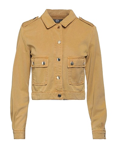 RELISH Denim jacket Khaki 53% Lyocell, 47% Cotton
