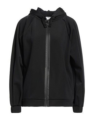 WOLFORD Hooded sweatshirt Black 45% Polyester, 44% Polyamide, 11% Elastane