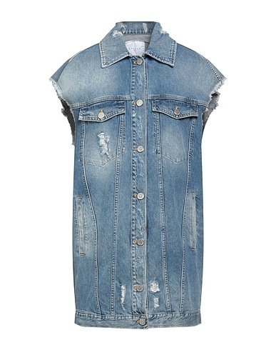 GAëLLE Paris Denim jacket Blue 100% Cotton