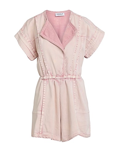 DONDUP Peto vaquero Rosa claro 92% Algodón, 6% Elastomultiéster, 2% Elastán