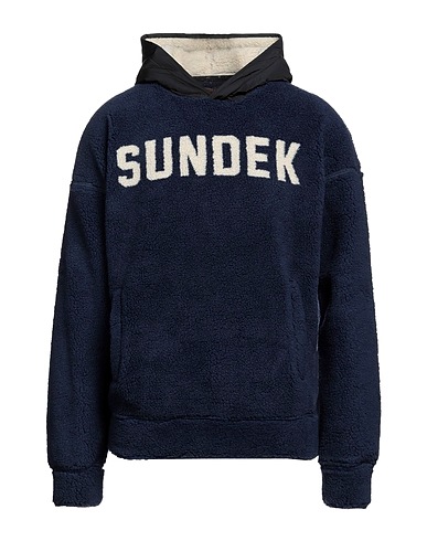 SUNDEK Hooded sweatshirt Midnight blue 55% Polyester, 45% Acrylic