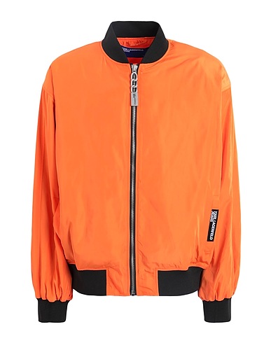 KARL LAGERFELD JEANS Bomber KLJ LOGO BOMBER JACKET
 Arancione 100% Poliestere riciclato