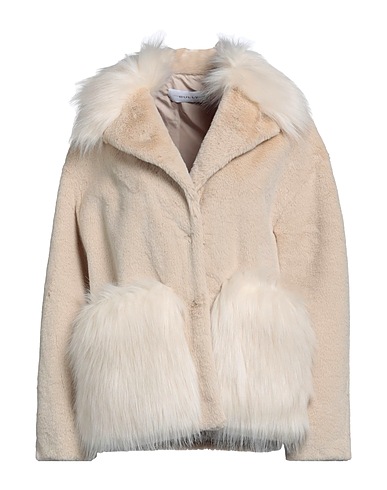 BULLY Teddy Coat Beige 100% Poliestere