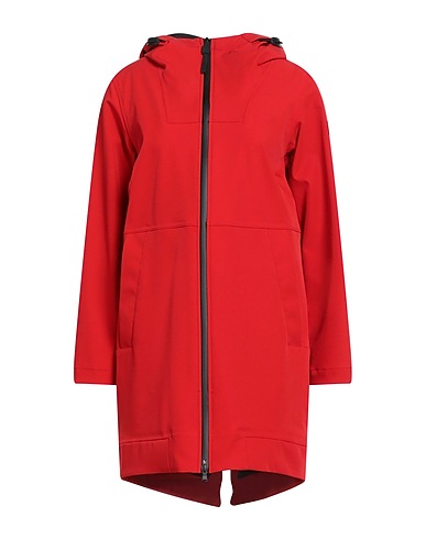 PEUTEREY Full-length jacket Red 51% Polyamide, 42% Polyester, 7% Elastane