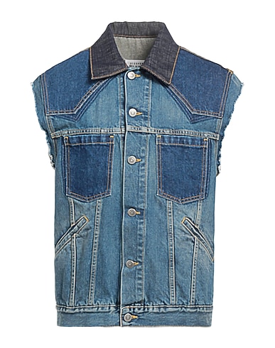 MAISON MARGIELA Denim jacket Blue 100% Cotton