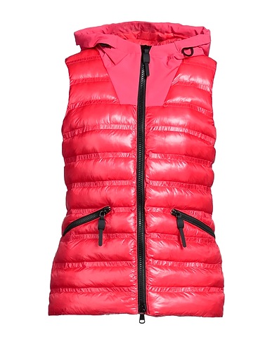 PEUTEREY Shell jacket Tomato red 100% Polyamide, Polyester, Elastane