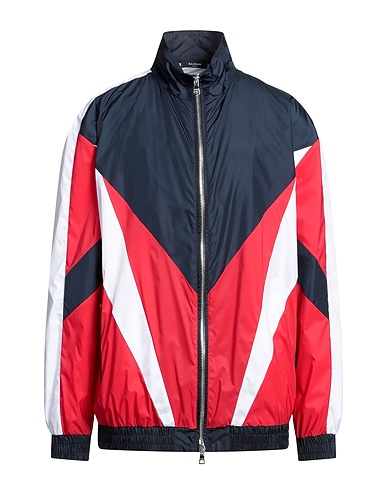 BALMAIN Jacket Red 100% Polyamide