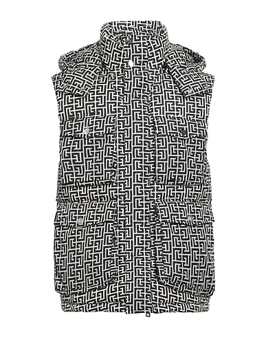 BALMAIN Shell jacket Ivory 100% Polyamide