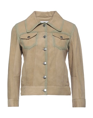 BULLY Jacket Sand 100% Lambskin