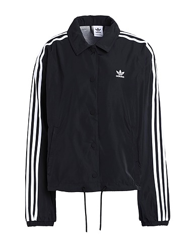 ADIDAS ORIGINALS Jacket ADICOLOR CLASSICS 3 STRIPES COACH JACKET
 Black 100% Recycled polyester