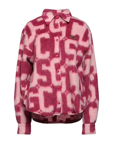 GCDS Patterned shirts & blouses Fuchsia 60% Polyurethane, 40% Polyester