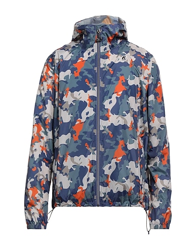 K-WAY Jacket Navy blue 100% Polyester