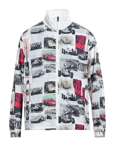 FERRARI Jacke Weiß 100% Recyceltes Polyamid