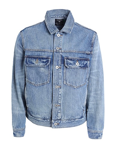 DOCKERS Denim jacket Blue 100% Cotton