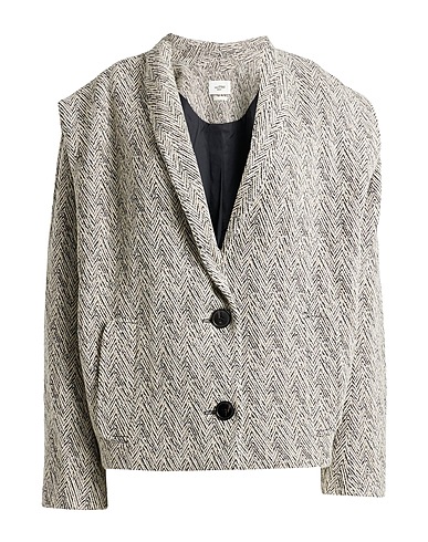 MARANT ÉTOILE Blazer Ivory 52% Wool, 19% Acrylic, 11% Polyamide, 10% Polyester, 8% Mohair wool
