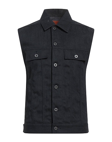 DRKSHDW by RICK OWENS Denim jacket Black 100% Cotton