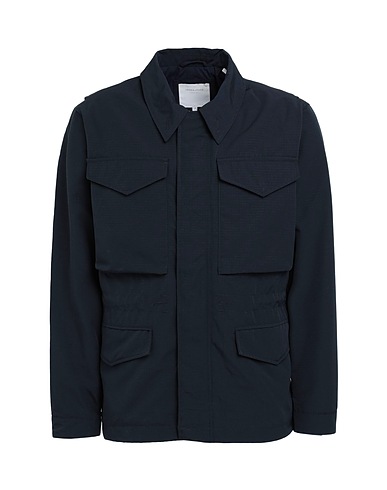 JACK & JONES Jacket Midnight blue 100% Polyester