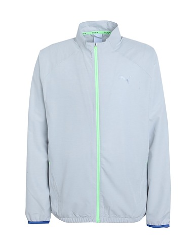 PUMA Jacket RUN ULTRAWEAVE JACKET
 Light grey 100% Polyester