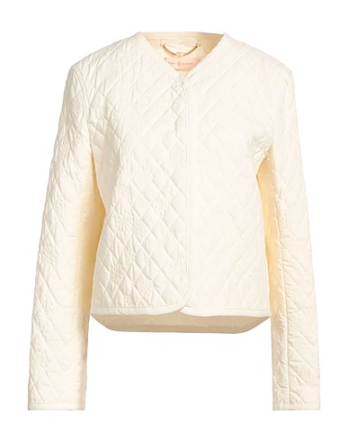 TORY BURCH Jacket Ivory 100% Polyester