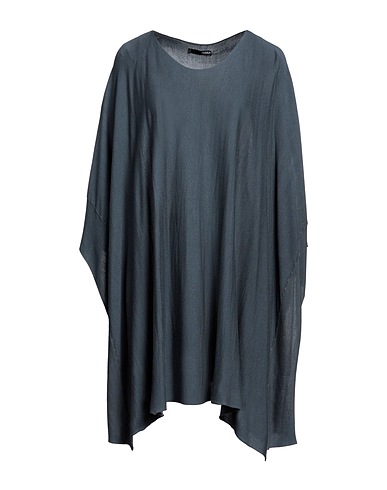 .TESSA Cloak Slate blue 100% Silk
