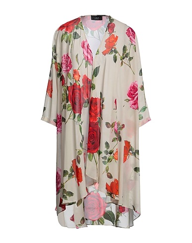 CLIPS Full-length jacket Beige 100% Viscose