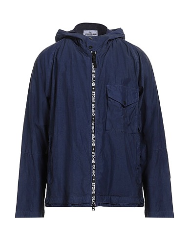 STONE ISLAND Jacket Navy blue 70% Cupro, 30% Polyamide