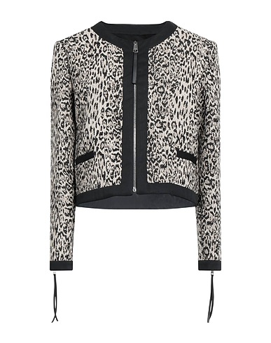 JUST CAVALLI Blazer Black 72% Cotton, 24% Polyester, 2% Polyamide, 2% Other Fibres