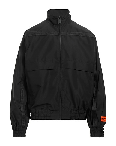 HERON PRESTON 캐주얼 자켓 블랙 100% 재생 폴리에스터