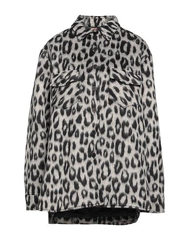 THE ANDAMANE Hemden und Blusen mit Muster Grau 40% Polyester, 25% Acryl, 20% Wolle, 10% Viskose, 5% Andere Fasern